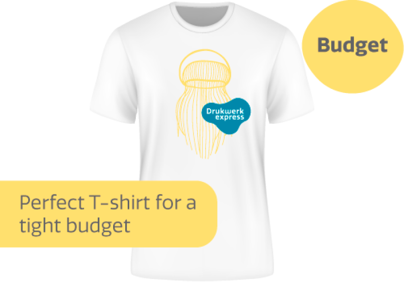 T-shirt - Ronde Nek - Budget